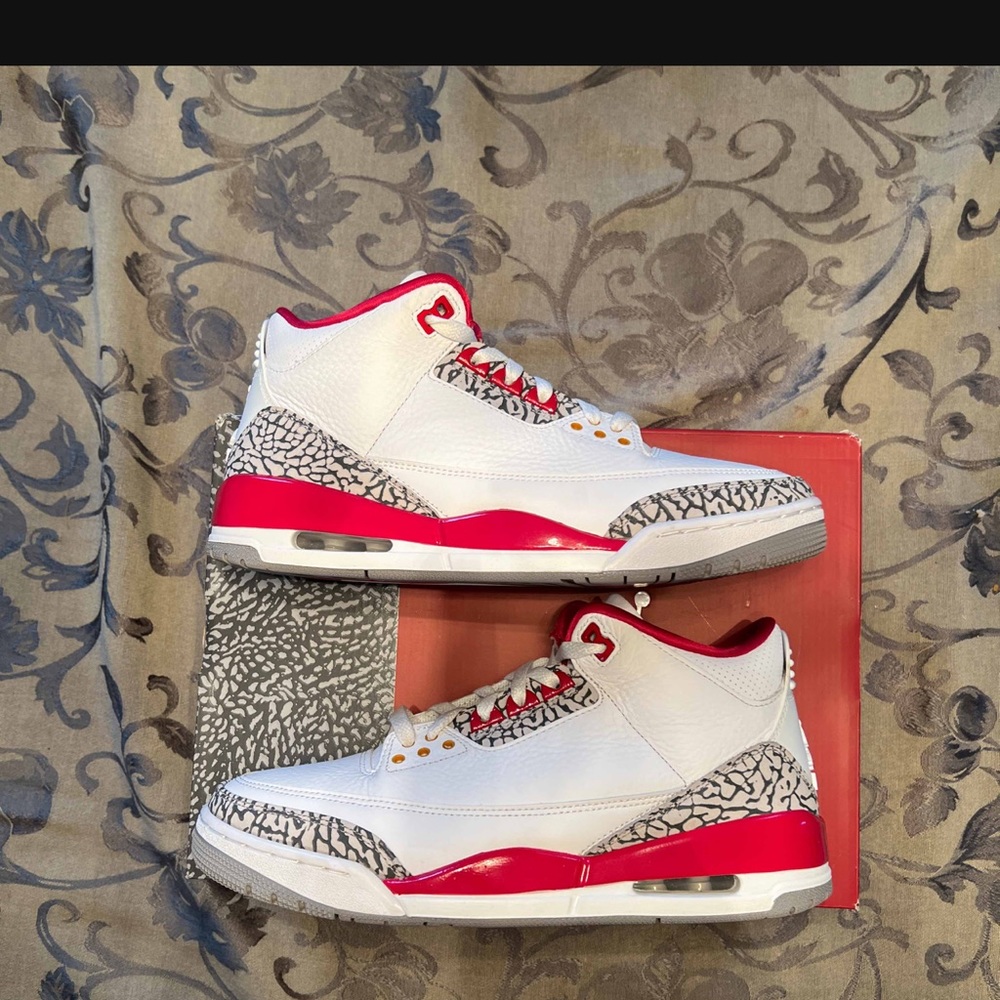 Jordan 3 cardinal red